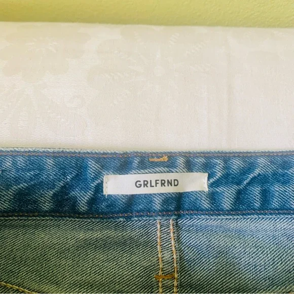 NWT GRLFRND Karolina High Rise Skinny Jeans in A Little More Love 23 - Picture 7 of 15